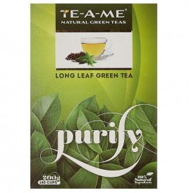 Te-A-Me Long Leaf Green Tea Purify  Box  200 grams